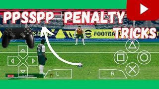 PPSSPP PES 2024 penalty tricks every beginner should know pes2024 [upl. by Tomkins]