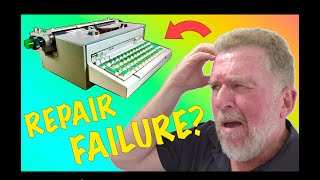 Typewriter Repair Failure [upl. by Batista939]