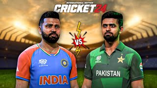 India vs Pakistan  T20 Match  Cricket 24 SMPLAYS shortsfeed shorts [upl. by Irianat]