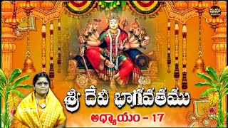 Devi Bhagavatham in Telugu  దేవి భాగవతం అధ్యాయం  17  Padmajanandha  mahabhakthi [upl. by Yoshio750]