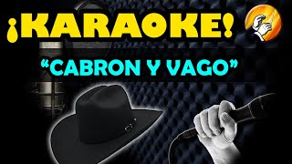 Cabron y vago  Karaoke FaF [upl. by Hunt970]