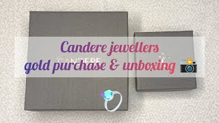 Jewellery unboxing  Candere jewellers candere jewelunboxing goldunboxing review [upl. by Hendrick247]