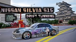 CARX STREET DRIFT TUNING SILVIA S15⚡ [upl. by Currie]