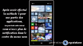 TUTO  faire la mise a jour des applications sur WP8 1 Windows Phone 81 [upl. by Swinton45]