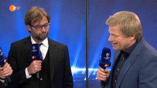 Jürgen Klopp vs Oliver Kahn Streit [upl. by Oznohpla]