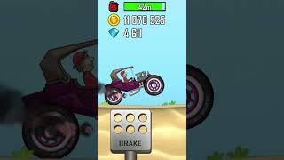 Racing the Villar Car in Hill Climb Racing shorts feed shorts viral hill climb racing game [upl. by Sonstrom]