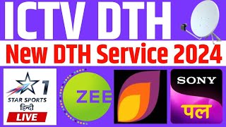 Indian New DTH Service ICTV DTH Launch and Satelite TV Channel List Latest News 1 January 2024 [upl. by Anyar]