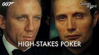 CASINO ROYALE  Poker Game – Daniel Craig Mads Mikkelsen  James Bond [upl. by Balcke]