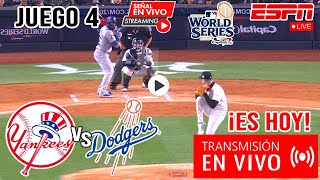 Yankees vs Dodgers en vivo Donde Ver A Que Hora Juega Serie Mundial 2024 hoy [upl. by Tebazile157]