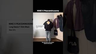 Nike X Peaceminusone Long Sleeve TShirt [upl. by Viquelia]