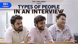 Types of People in An Interview  Watch Cubicles on TheViralFever  The Timeliners [upl. by Winston]