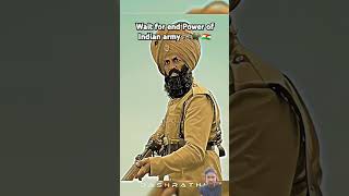 Power of Indian army ⚔️🪖🇳🇪 indianarmy kesari art army history attitude trending movie short [upl. by Oram]