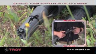 Product Overview Troy Industries Medieval Flash HiderBrake [upl. by Rosene470]