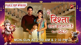 DevyaniRajshri ki बहस huyi Full Episode1610Yeh Rishta Kya Kehlata Hai [upl. by Llennoj322]