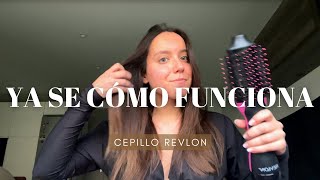 CÓMO USAR BIEN EL CEPILLOSECADOR DE REVLON  Por fin lo consigo😂😂  Asesora de imagen [upl. by Eletnahc498]