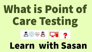 Point of Care testing [upl. by Edijabab]