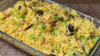 Degi Chana Pulao Pakistani Recipe  How to make Degi chana pulao in hindi  Easy Recipe food [upl. by Eiknarf400]