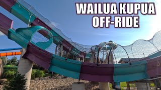 Wailua Kupua OffRide Footage Lost Island Waterpark ProSlide Water Coaster  NonCopyright [upl. by Taylor]