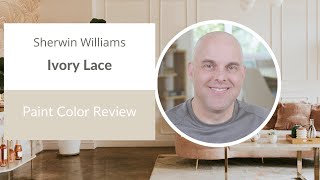 Sherwin Williams Ivory Lace Paint Color Review [upl. by Eob]