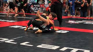 NAGA Austin 81322  Kids BJJ  NoGi  Buck 7 years old 1st place [upl. by Aphra]