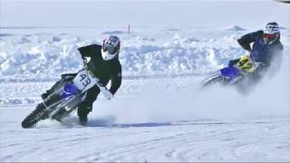 Gimli Ice Festival  Ice Man Motorcycle Racing  March 2019 [upl. by Ultann]