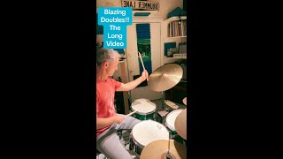 Blazing Doubles Drum Lesson by NYC drummer Tobias Gebb [upl. by Dunson307]