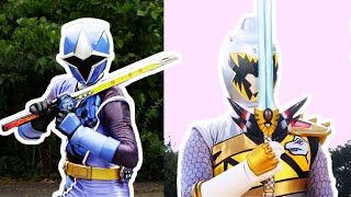 Ninjas Vs Dinosaurs  Ninja Steel amp Dino Charge  Power Rangers Official  Power Rangers Official [upl. by Laehcim24]