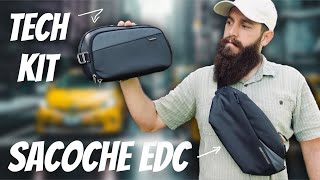 Sling Bag INATECK  Parfaites Comme Sacoches EDC Urbain et Tech Kit [upl. by Ulick]