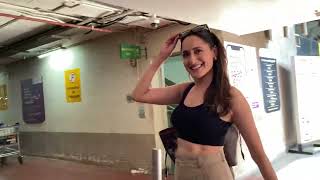 PRAGYA JAISWAL LANDS AT THE AIRPORT pragyajaiswal vrialvedio trending video [upl. by Starks]