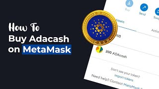 How to Buy Adacash Token on MetaMask  Buy on Pancakeswap [upl. by Craven]