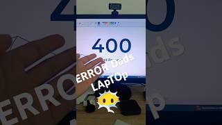 Dad Laptop Error 400 😶‍🌫️💯👍💯😏 funny comedy memes fun [upl. by Frohne]