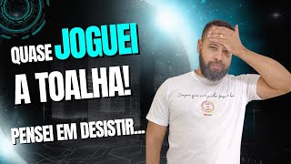 QUASE JOGUEI A TOALHA PENSEI EM DESISTIR DA EDUCAÇÃO [upl. by Naed]