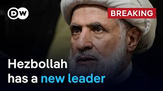 Hezbollah appoints deputy chief Naim Kassem as new leader  DW News [upl. by Rahel88]