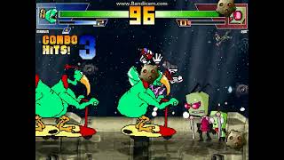 MUGEN battle 5174 Marvin vs Zim [upl. by Suoivatco]