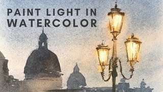 How to Paint Light in Watercolor A stepbystep tutorial [upl. by Schnabel975]