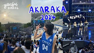 yonsei diaries 🦅  akaraka vlog insane lineup what i wore school spirit [upl. by Melleta556]