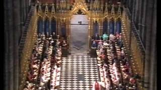 Crown Him With Many Crowns  Westminster Abbey  50th Coronation Anniversary [upl. by Zoilla]