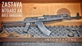 Century M70AB2 AK Rifle Unboxing amp Overview [upl. by Chappelka]