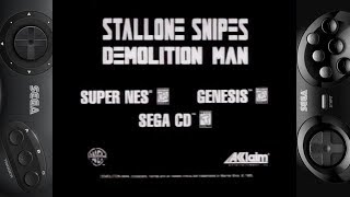 Demolition Man Sega Genesis\Sega CD\SNES\Short Commercial [upl. by Parsaye]