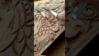 New design wooden carving woodwork woodcarving [upl. by Sad]