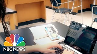 Students Struggling With Workload And Stress Amid Pandemic  NBC Nightly News [upl. by Nyladnarb]