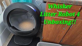 Whisker Litter Robot 4 Bundle Black Unboxing Hope Its Worth The 800 Dollars [upl. by Eceinaj37]