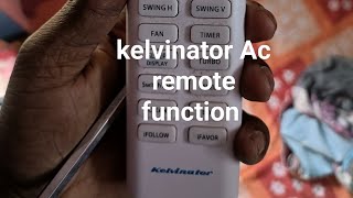 kelvinator AC remote function and key featuresuseful Ac remote [upl. by York]