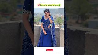 Dupatta pose ideas for sareelahga suitAnarkali frocksfashionpose dressshortsfeedposestyle [upl. by Mad]