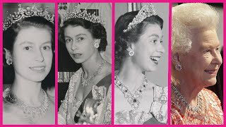 Queen Elizabeth IIs Stunning 21st Birthday Gift The Cartier Diamond Earrings [upl. by Madlen]