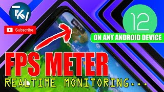 FPS METER OVERLAY  HOW TO GET FPS METER ON ANY ANDROID PHONE  ENABLE FPS COUNTER  Tech Ken Vlogs [upl. by Yalcrab]