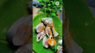 Elish macher recipe  shorshe elish😋cooking elish short feed [upl. by Yadroc954]