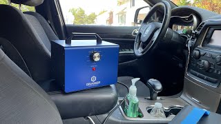 Full review of ONAMOR Ozone Generator machine and How To remove odors with it at home amp in cars [upl. by Monti]