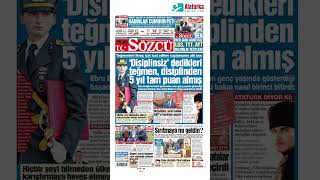 Sözcü Gazetesi 1 Sayfa  20 Kasım 2024 [upl. by Nibot625]