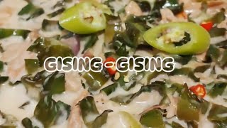 GISING  GISING  Winged Bean Version Recipe [upl. by Yebloc]